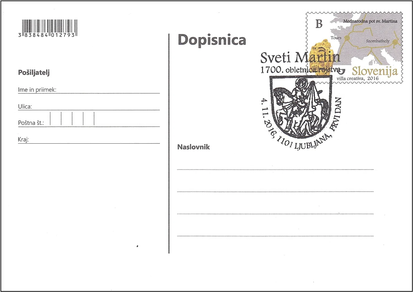 1700. OBLETNICA ROJSTVA SV. MARTINA